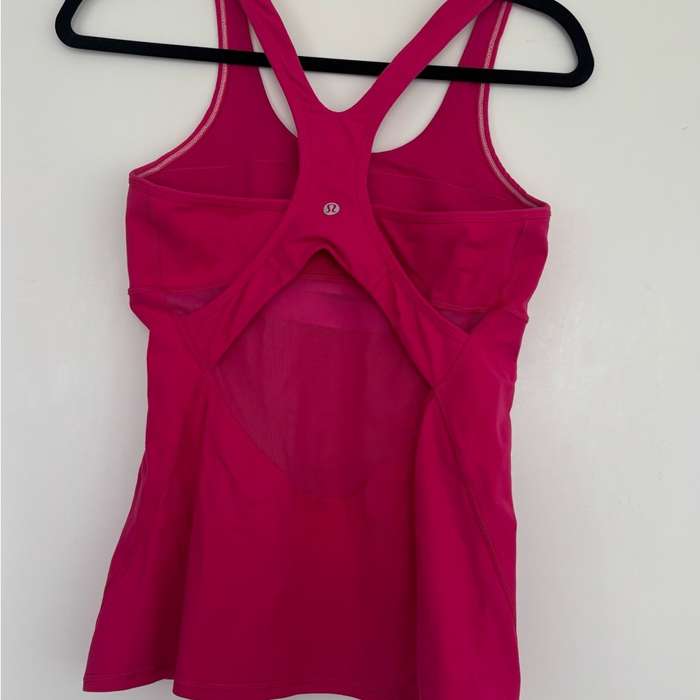 Pink Racerback Tank Top - Picture 2 of 2